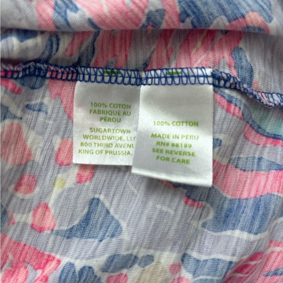 Lilly Pulitzer V Neck Shirt - Picture 5 of 6